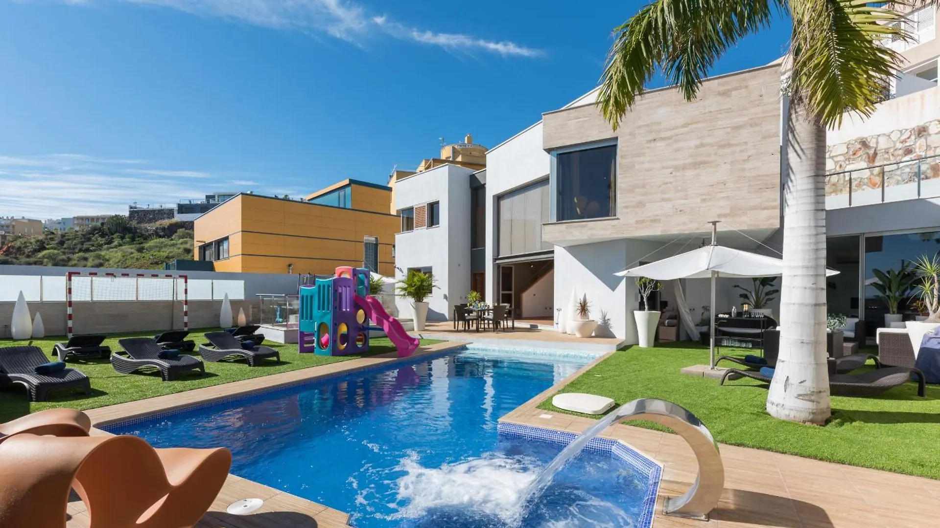 Villa With Amazing Sea View, Pool, Home Cinema And Proaudio Santa Cruz de Tenerife